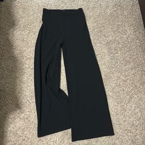 Long Black Pants, 30 in/Elastic Waistband